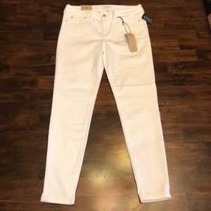 Celebrity Pink Mid-Rise White Skinny Jeans